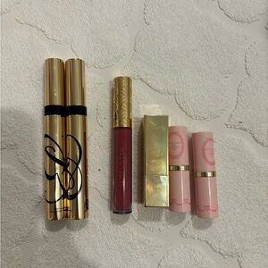 Estee Lauder Mascara and Red Lip Gloss and Lipstick Set